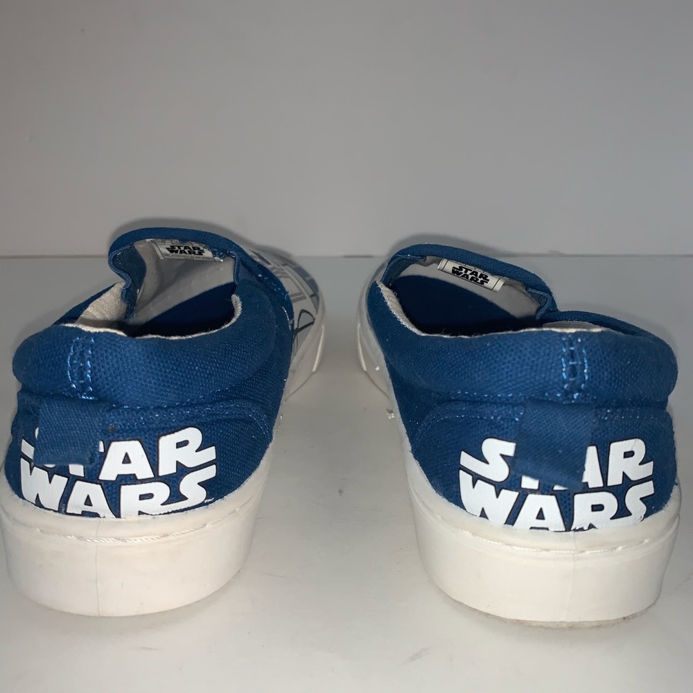 Star Wars R2D2 White Men Slip On Sneaker SOLD OUT - Picture 7 of 13